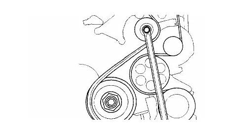 2010 honda crv serpentine belt diagram