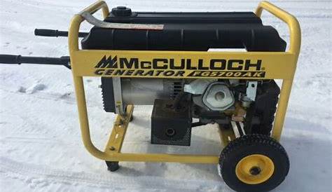 mcculloch generator fg5700ak manual