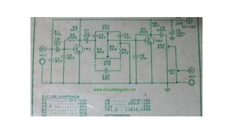microphone compressor circuit diagram