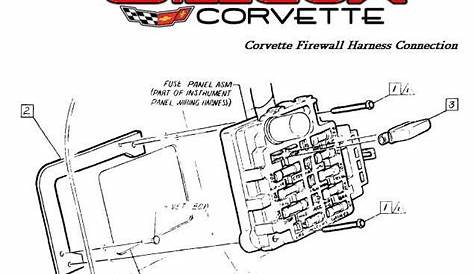 1968 Corvette Fuse Box Diagram