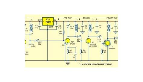 High Quality Long Range FM Transmitter | FM Transmitter Circuit Diagram