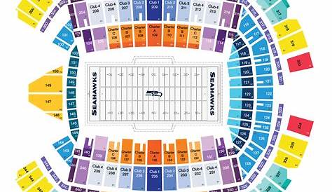 seahawks 3d seating chart