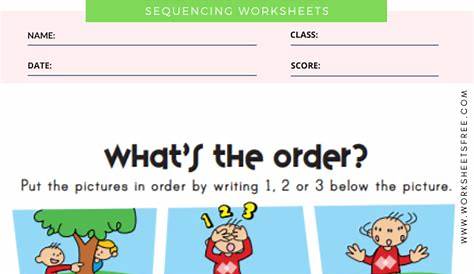 story sequencing worksheets