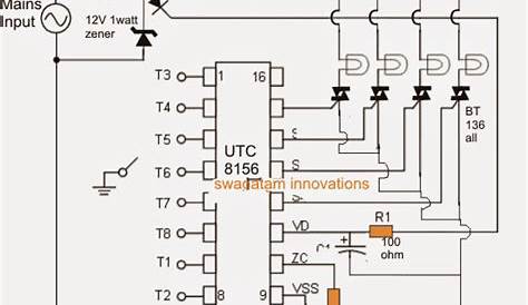 8 Function Christmas Light Circuit - Homemade Circuit Projects