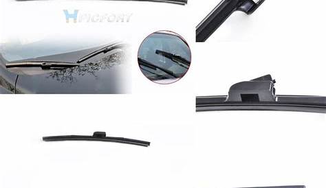 2020 honda crv windshield wiper size