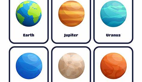solar system planets printable