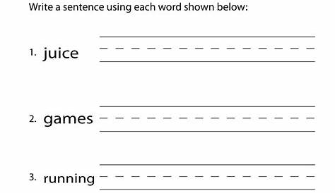 4th grade writing worksheets word lists and activities greatschools