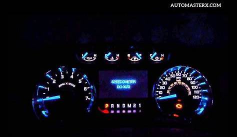 2009 ford f150 dash lights not working