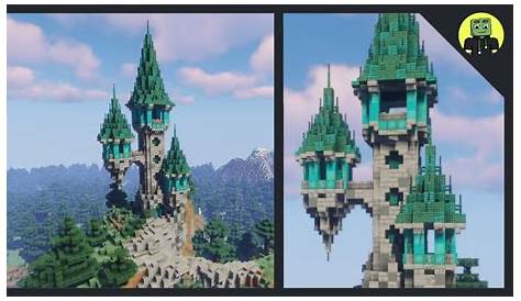 How To Build A Wizard Tower in Minecraft!! - YouTube