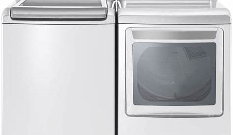 LG DLE7300WE 7.3 cu. ft. Ultra Large White Smart Electric Vented Dryer