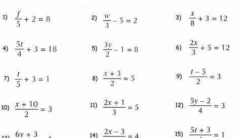 math equations for sixth graders