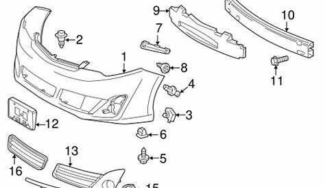 toyota camry 2014 body parts