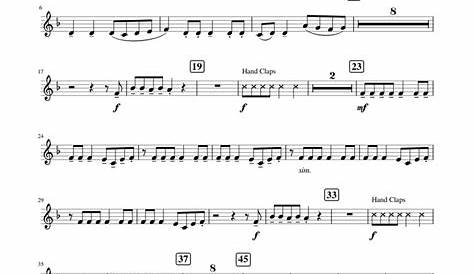 All French Horn Notes