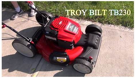 Troy Bilt TB230 - YouTube
