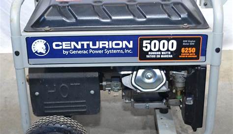 Centurion 5000 Generator 1727-13 | eBay