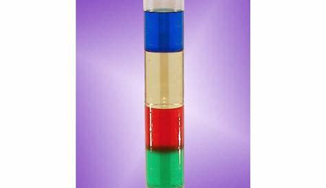 Density Of Liquids: The Color Column Demo Kit - Demonstration Kits