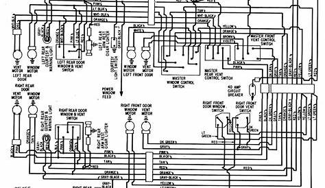 Cadillac 1963 Windows Wiring Diagram | All about Wiring Diagrams