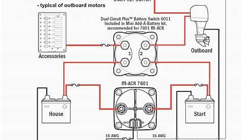 Wiring Diagram For Dual Rv Batteries - All Wiring Diagram Data - Dual