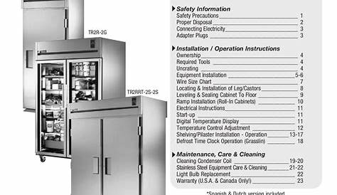 tempure scientific refrigerator manual