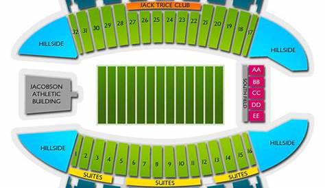 jack trice stadium seating chart