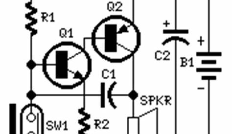 simple alarm circuit diagram