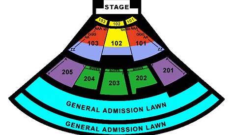 rhythm section amphitheater seating chart