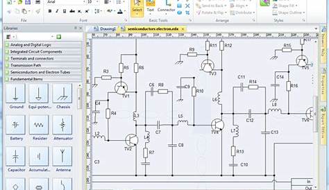 electric circuit diagram software free