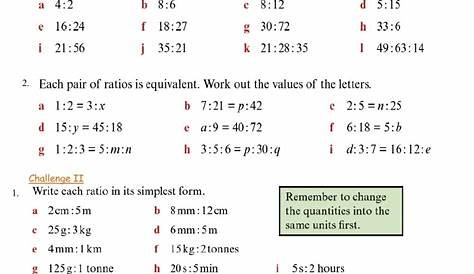 ratio and proportion worksheets grade 8