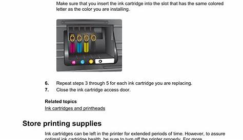 Store printing supplies, Usage information collection | HP Officejet