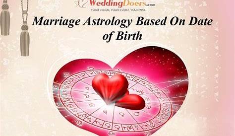 wedding date astrology chart