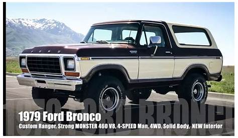custom 1979 ford bronco
