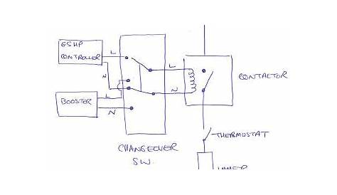manual changeover switch wiring diagram
