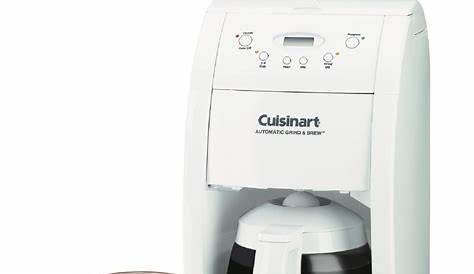 CUISINART DGB-475 - CORP 10 CUP GRIND INSTRUCTIONS MANUAL Pdf Download