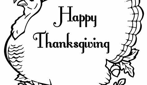 Thanksgiving Coloring Pages 2 | Coloring Pages To Print