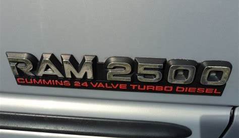 1999 Ram 2500 Laramie Regular Cab 4x4 Logo Photo No. 62030052