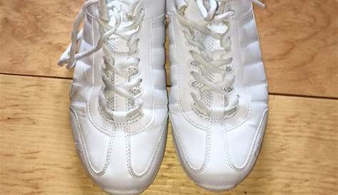 varsity white cheer shoes