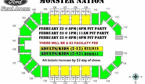 green monster seating chart