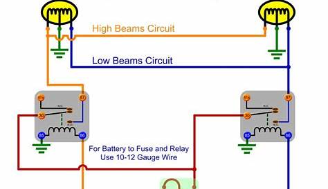 headlight wiring diagram 4