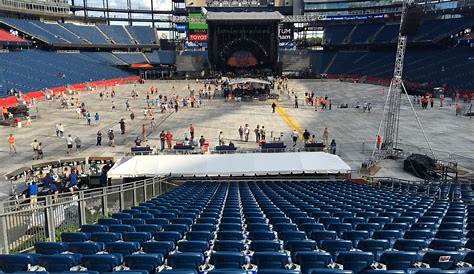 Gillette Stadium Section 143 Concert Seating - RateYourSeats.com