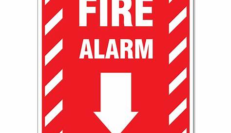 Fire Alarm Location Sign - The Signmaker