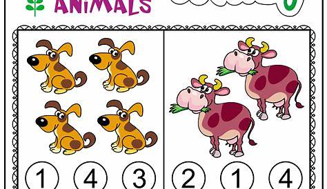 Farm-Themed Math Worksheets for Kindergartners | TeachersMag.com