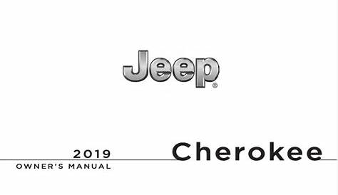 2019 Jeep Cherokee Owners Manual PDF - 630 Pages