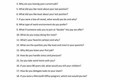 75 Best Interview Questions - This is the only list you'll need.