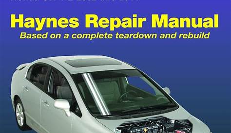 Honda Civic (01-11) and Cr-V (02-11): Haynes Repair Manual: Does Not Include Information