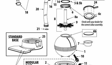 waterway pool filter parts