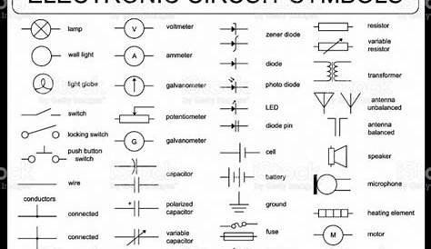 electrical schematic symbols motor control