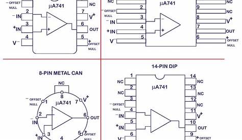 ic 741 circuit diagram