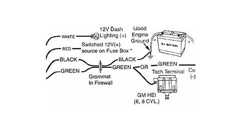 Sunpro Tach Wiring Diagram - Wiring Diagram