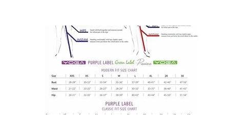 healing hands scrubs size chart