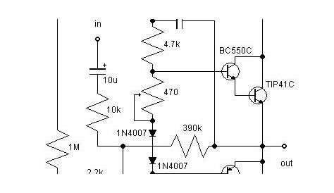 class t amplifier circuit